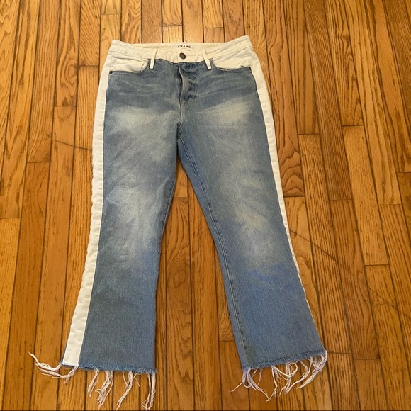 FRAME Le Crop Mini Boot Jeans - Picture 4 of 12